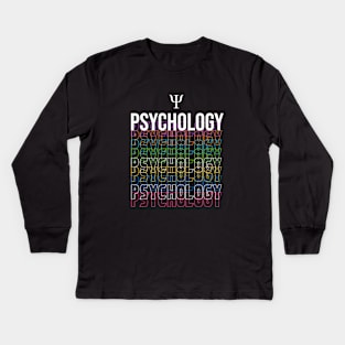 Psychology Kids Long Sleeve T-Shirt